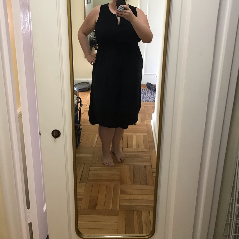Black midi/Maxi dress